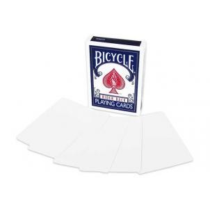 Blank Face (Bicycle) Deck Red or Blue Back