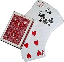 Double-Face (Bicycle) Deck Red or Blue Back